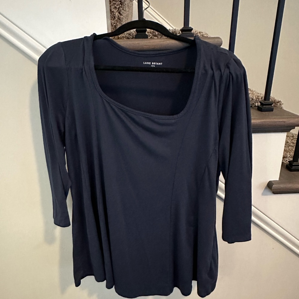 Lane Bryant 3/4 sleeve top